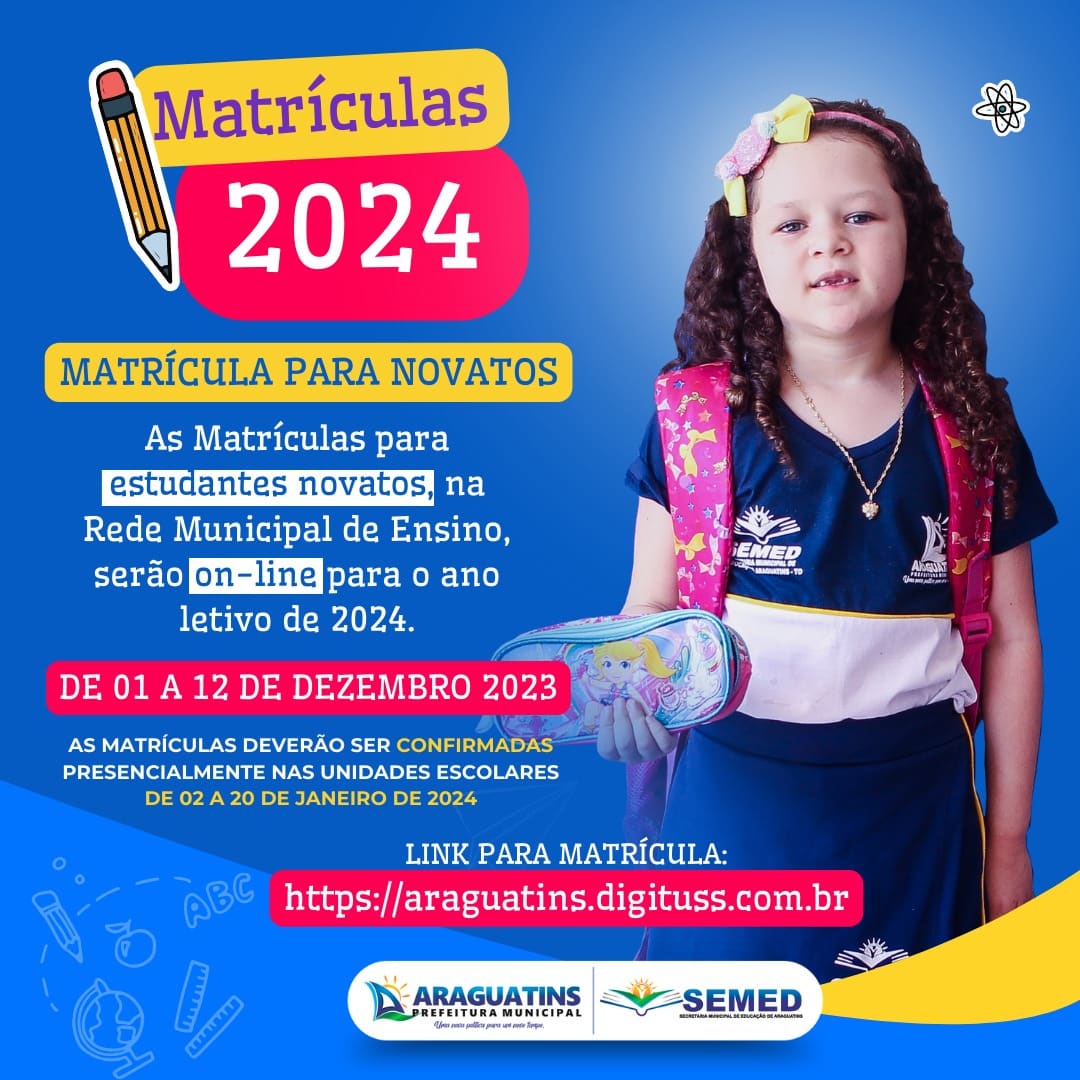 Saiba como fazer a pré-matrícula on-line na rede municipal de ensino.